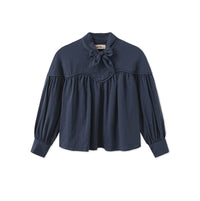 C-27442 / C-28563 TUSTELLO PIPED BLOUSE + YOLK SKIRT