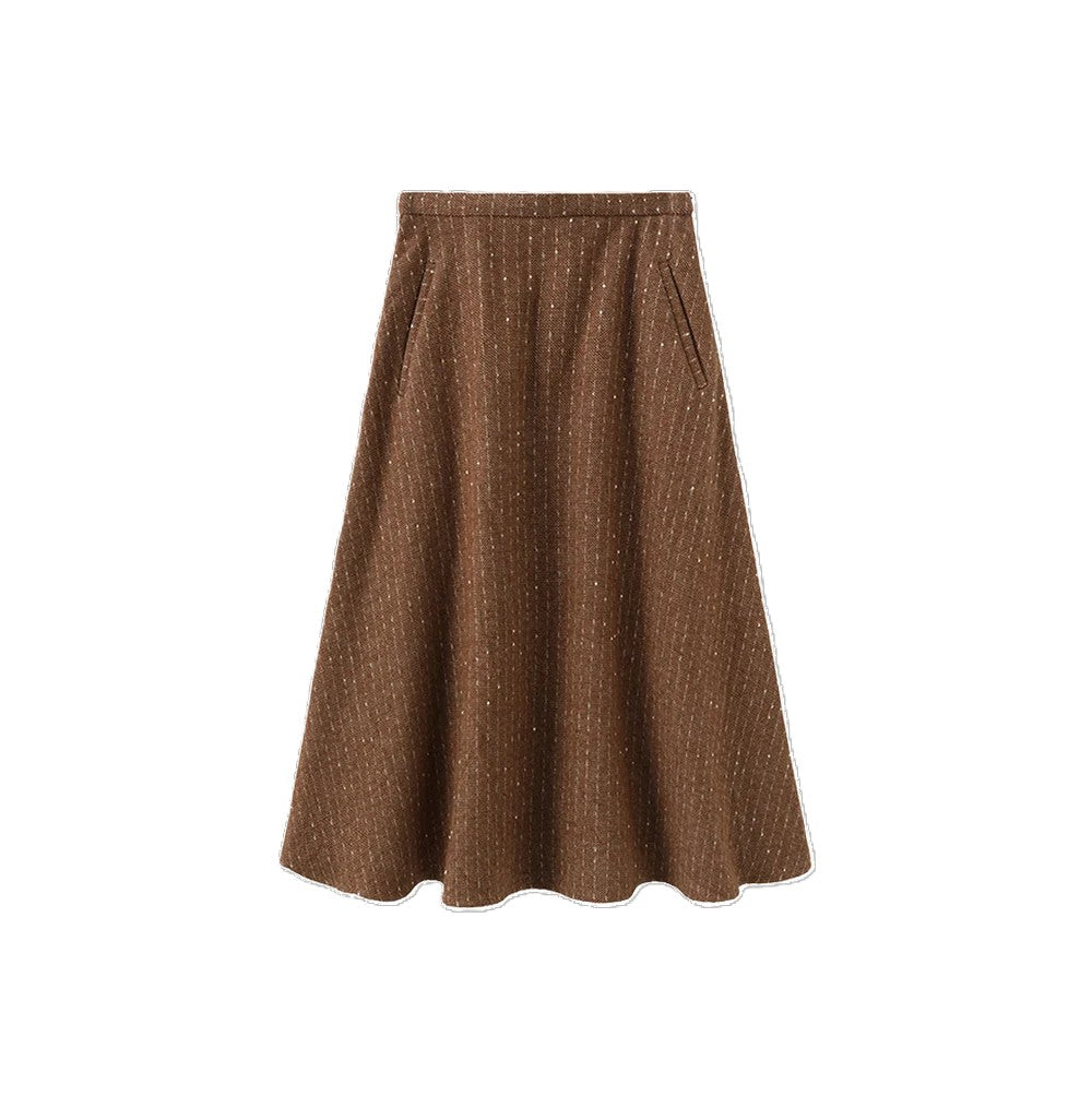 C-27927 / C-27929 MALLORY & MERLOT BIRNIT WOOL SKIRT + CARDIGAN