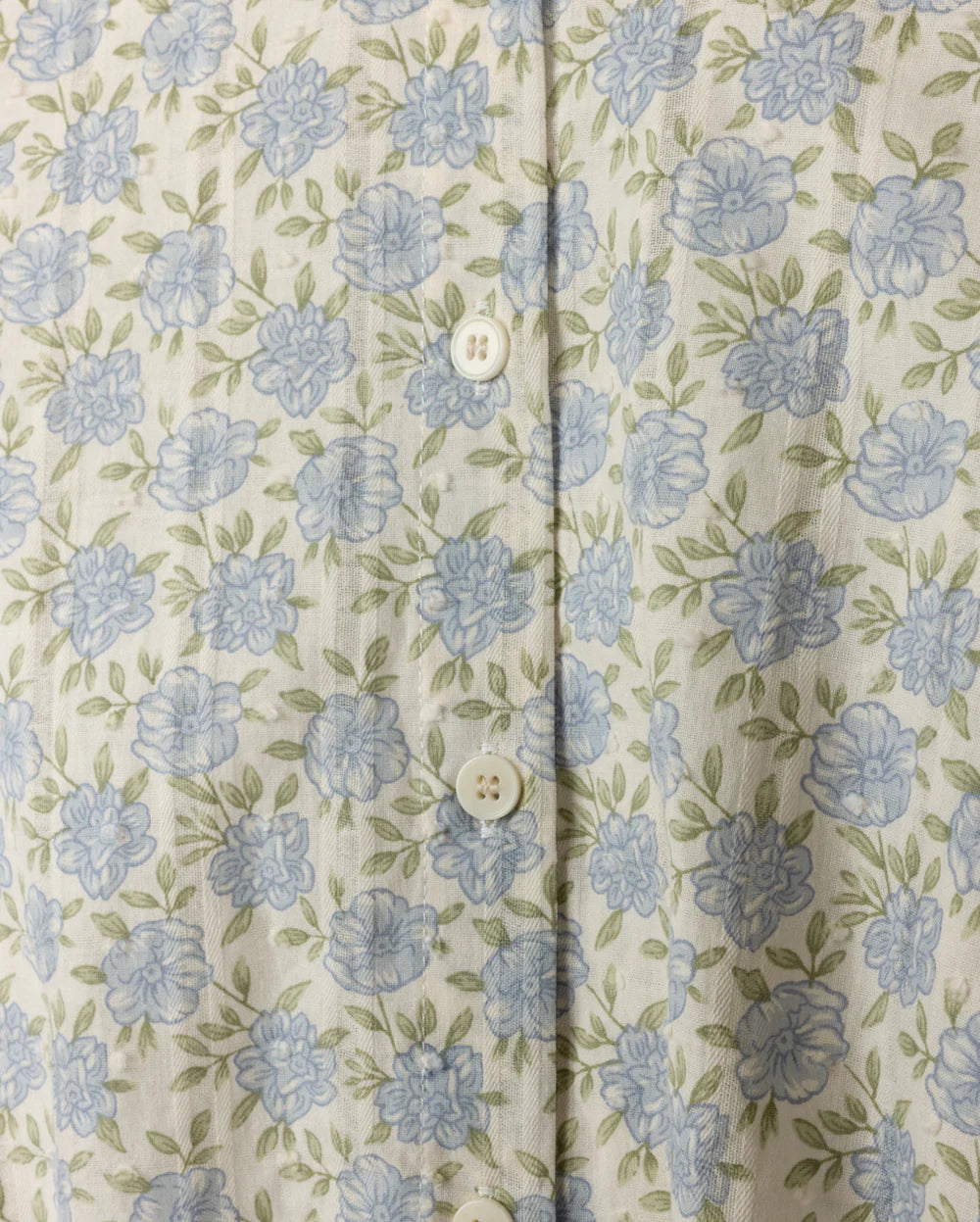 W-25778 SLATE LARGE SLEEVE FLORAL BLOUSE