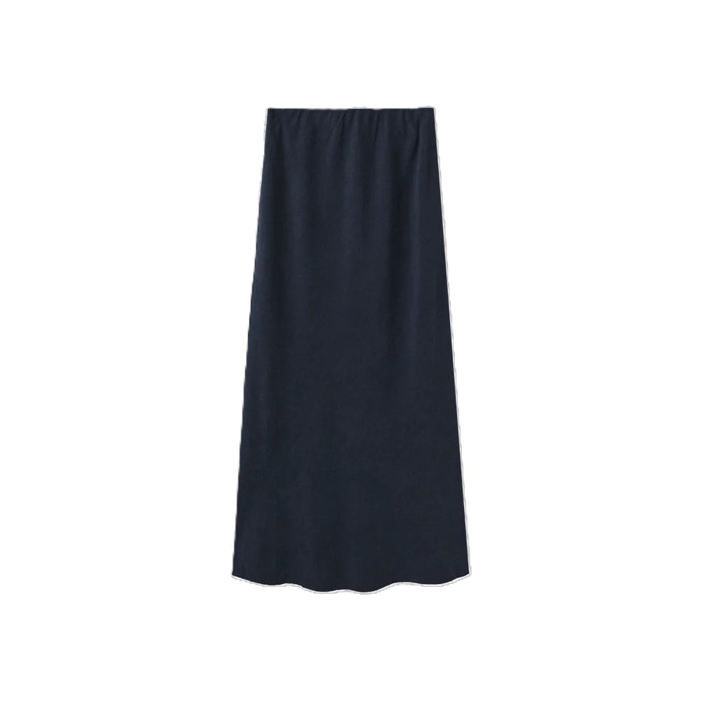 W-28308 BEIGE TIRAMISU CUPRO SKIRT