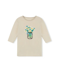 C-25837 PHIL & PHOEBE GILL FLORAL TEE