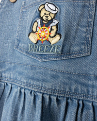 C-24380 PHIL & PHOEBE TEDDY BEAR DETAIL ROMPER