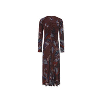W-27677 EPIK MESH GATHERED DRESS
