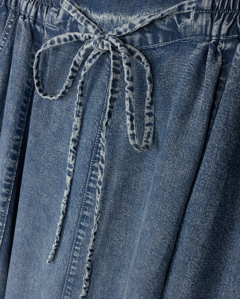 W-23661 SLATE BELLE DRAWSTRING SKIRT