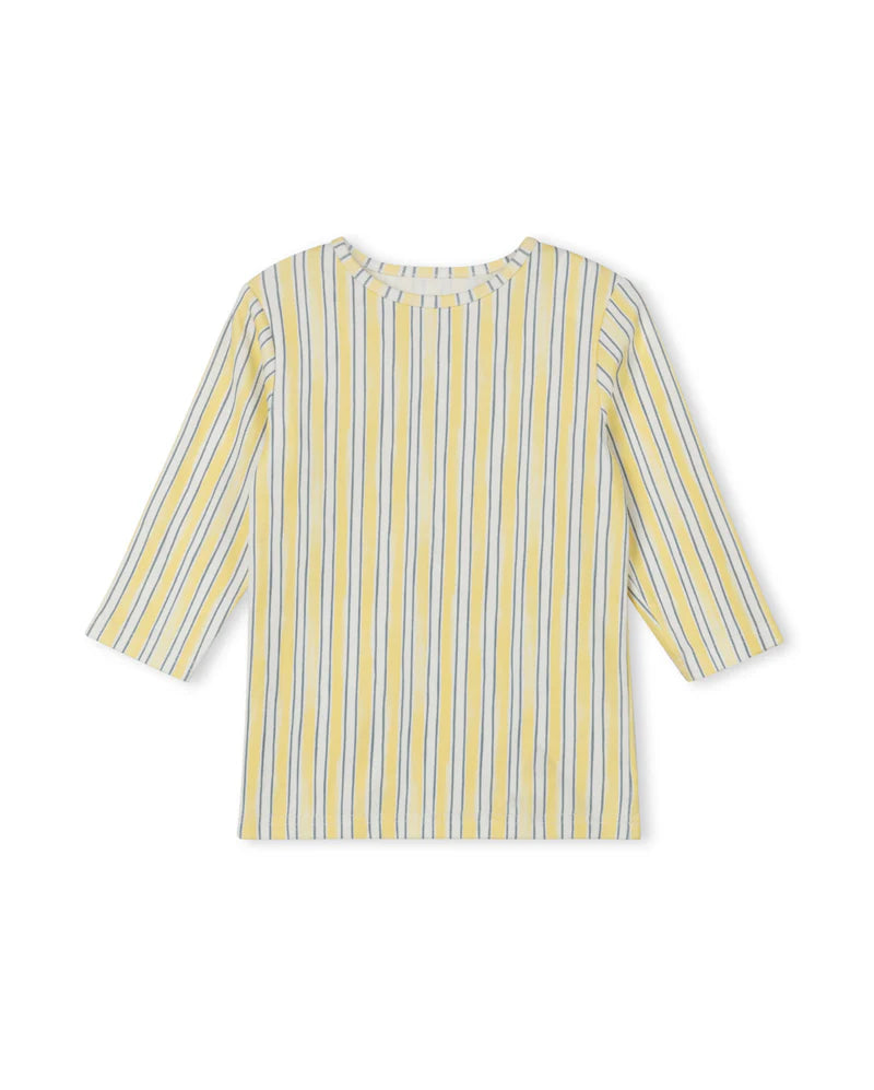 C-26086 PHIL & PHOEBE MICRO STRIPE T-SHIRT