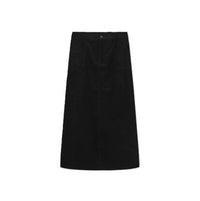 W-29513 HONEST EDIT CORDUROY FRONT FLY SKIRT