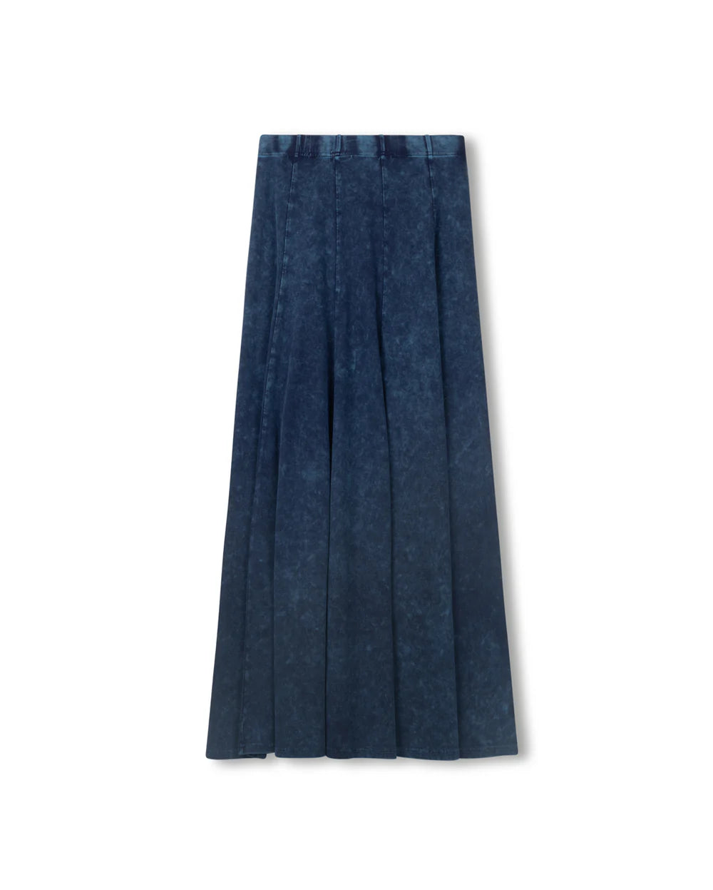 W-26726 SLATE PANEL MIDI SKIRT MINERAL