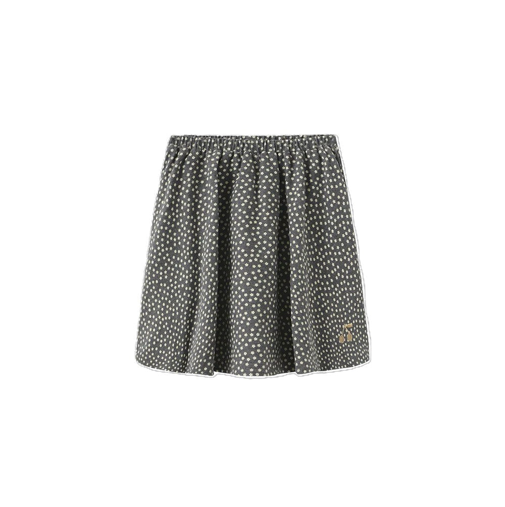 C-27471 / C-27526 ONE CHILD CARDIGAN + PRINT FLOWER SKIRT
