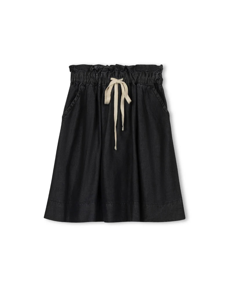 C-23833 PHIL & PHOEBE FLAKE DRAWSTRING SKIRT