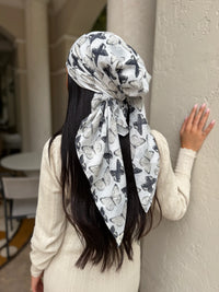 SCARF BAR SQUARE HEAD SCARF (90X90)