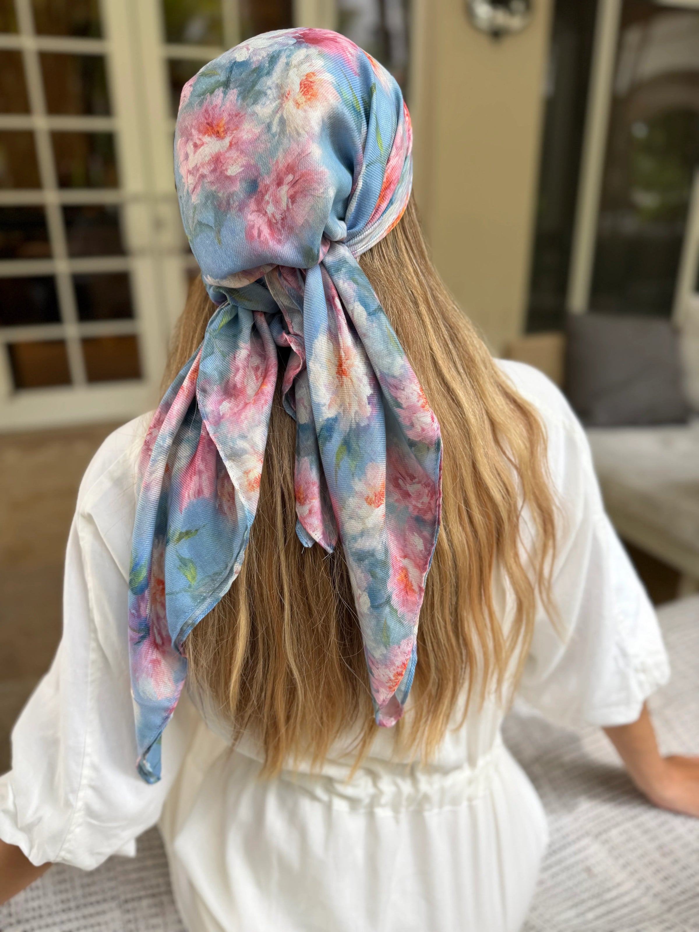 SCARF BAR SQUARE HEAD SCARF (90X90)