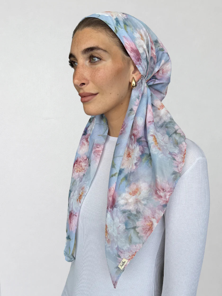 SCARF BAR CLASSIC PRETIED W/ VELVET GRIP