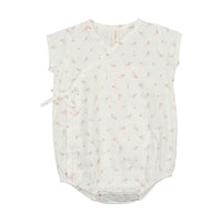 LILETTE PRINTED WRAP ROMPER