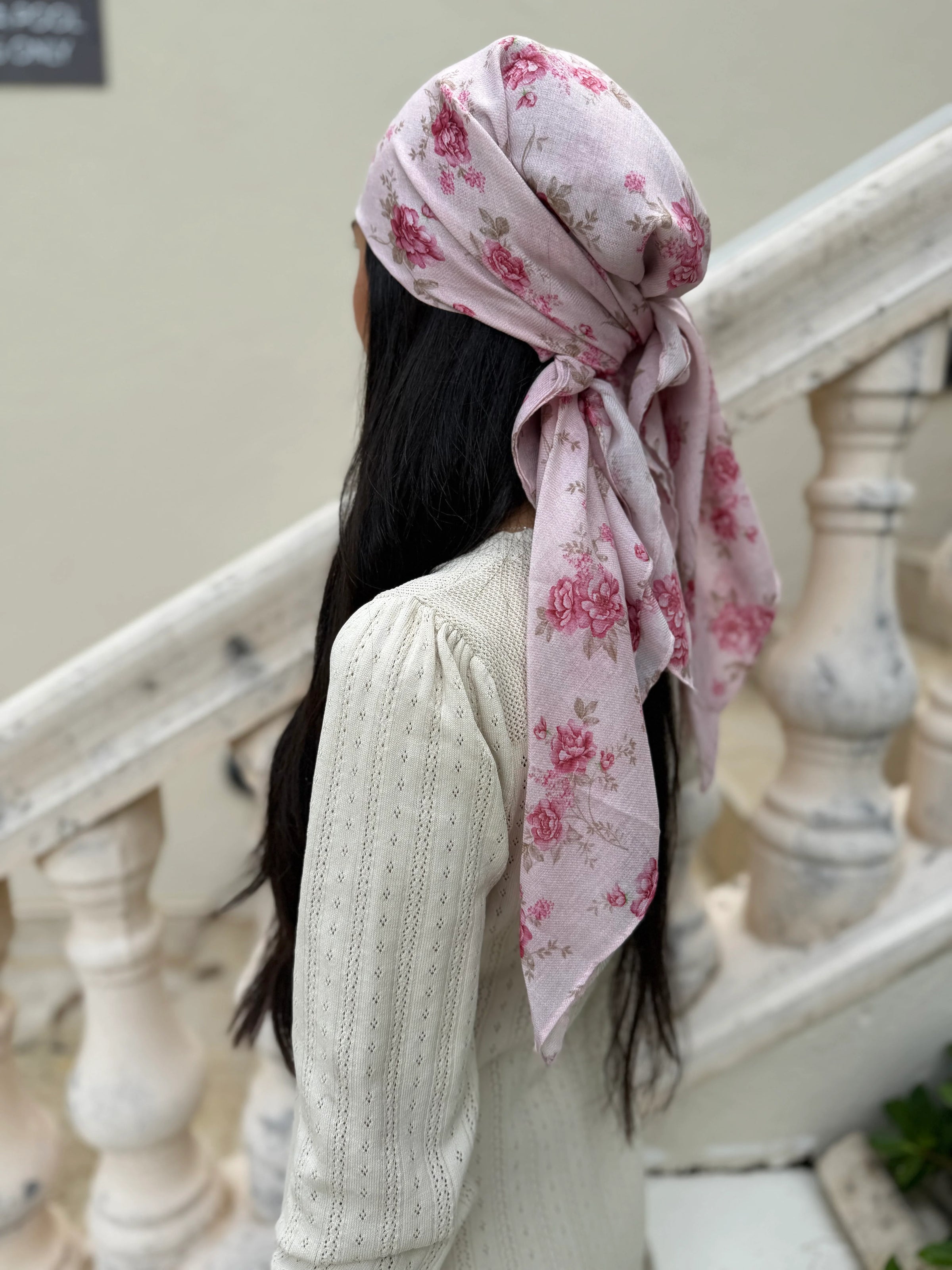 SCARF BAR SQUARE HEAD SCARF (90X90)