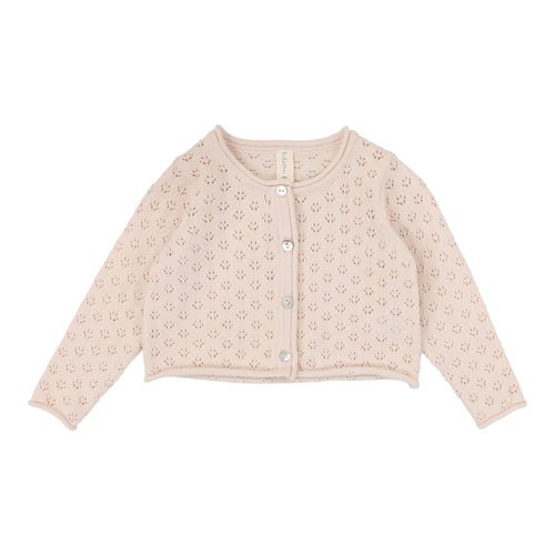 KPC LILETTE KNIT POINTELLE CARDIGAN