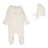 LILETTE POINTELLE GRAPHIC FOOTIE + BEANIE