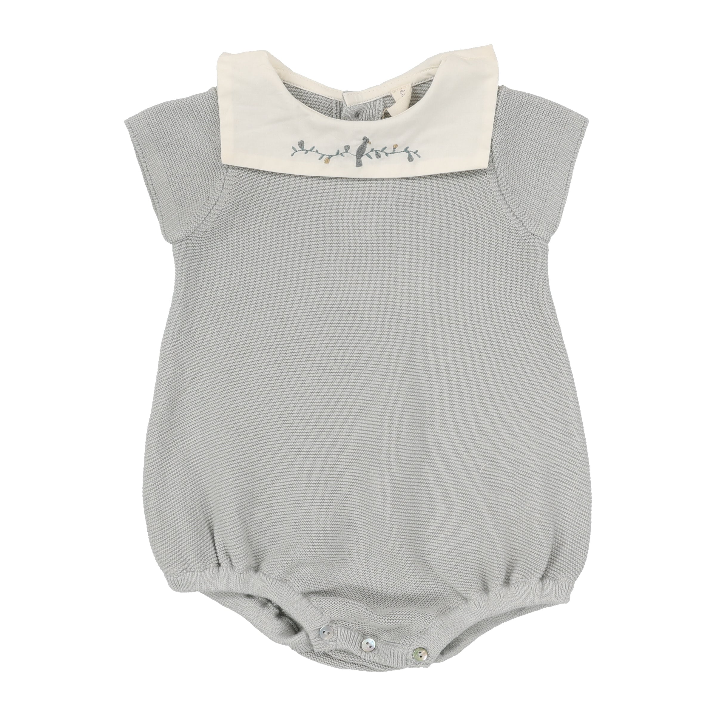 LILETTE KNIT COLLAR ROMPER