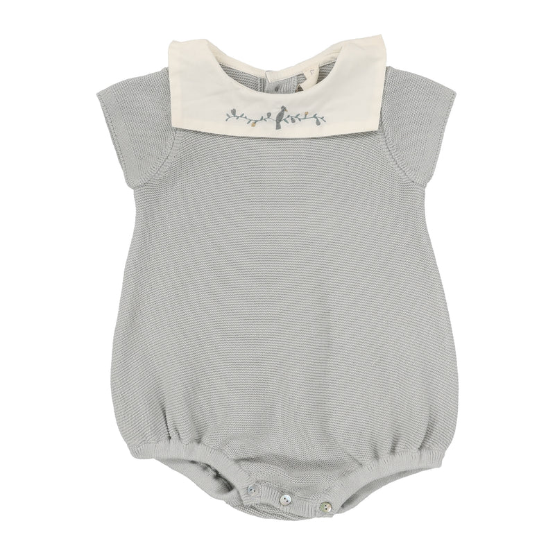 LILETTE KNIT COLLAR ROMPER