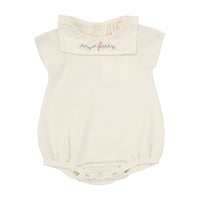LILETTE KNIT COLLAR ROMPER