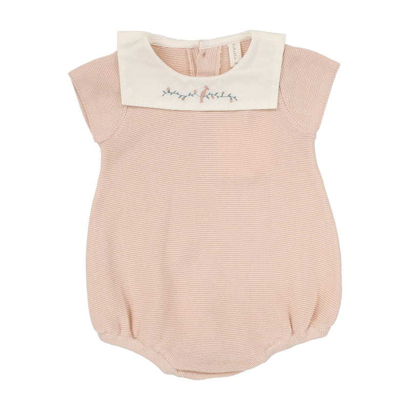 LILETTE KNIT COLLAR ROMPER