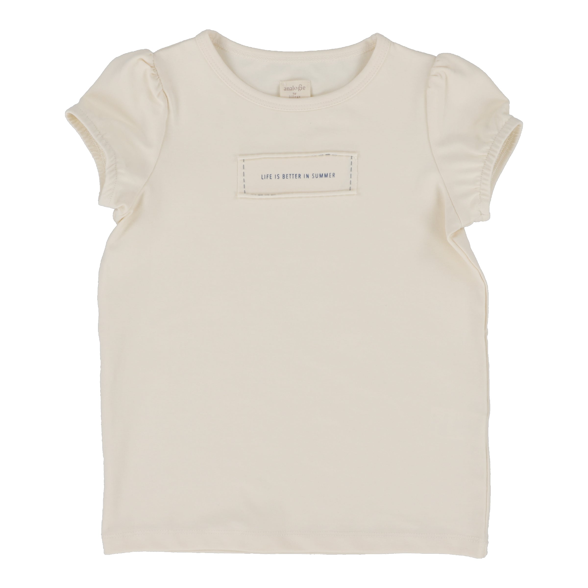 ANALOGIE GIRLS PATCH SS TEE