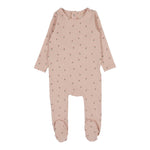 ANALOGIE CHERRY FLORAL FOOTIE