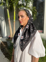 SCARF BAR CLASSIC PRETIED HEAD SCARF W VELVET GRIP