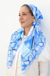 SCARF BAR PRETIED W/ VELVET GRIP INSPIRED