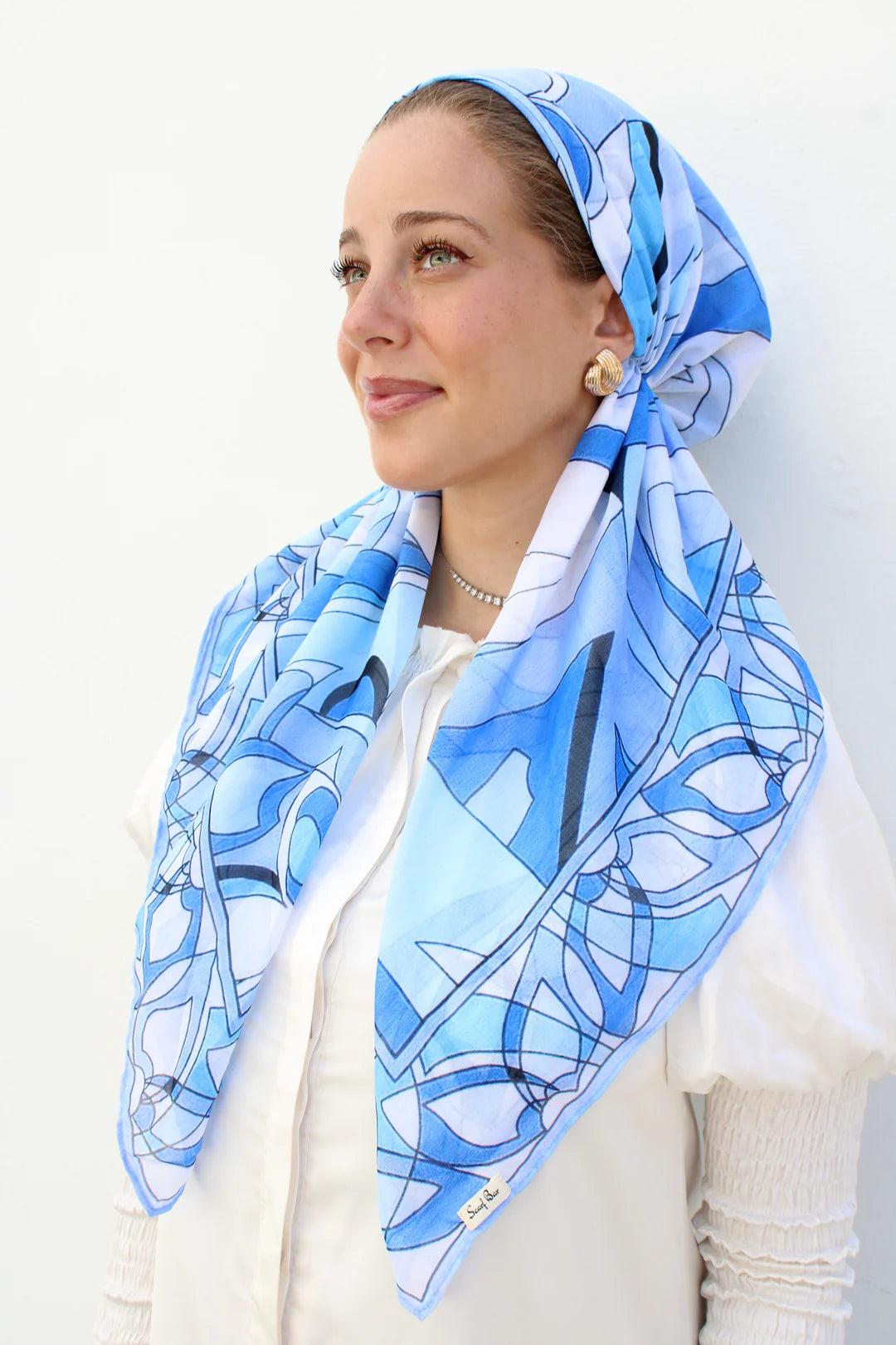 SCARF BAR PRETIED W/ VELVET GRIP INSPIRED