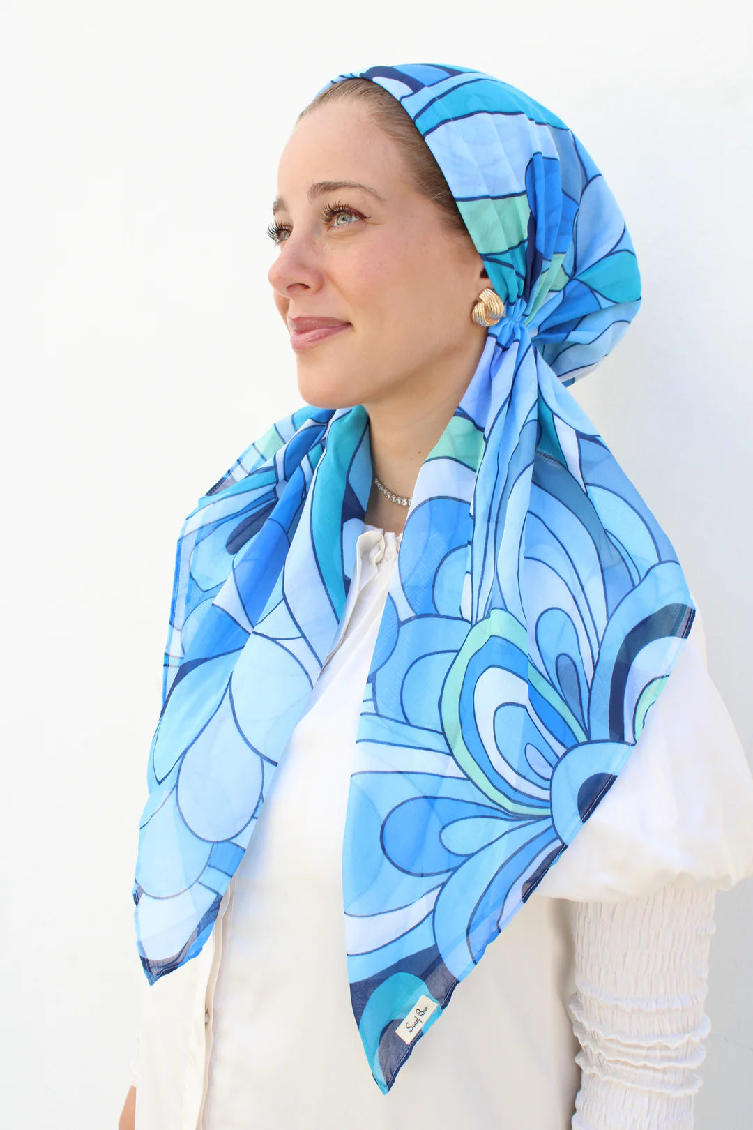 SCARF BAR PRETIED W/ VELVET GRIP INSPIRED
