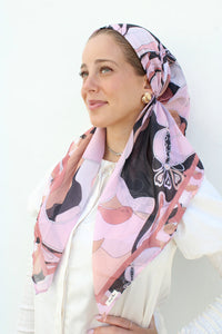 SCARF BAR PRETIED W/ VELVET GRIP INSPIRED