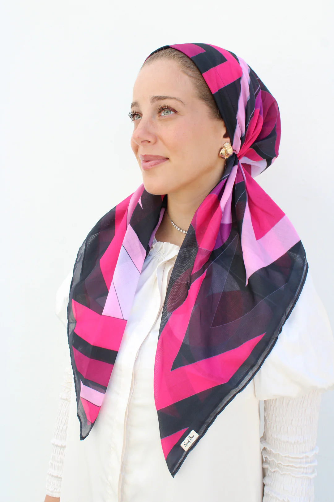 SCARF BAR PRETIED W/ VELVET GRIP INSPIRED