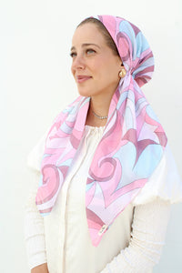 SCARF BAR PRETIED W/ VELVET GRIP INSPIRED