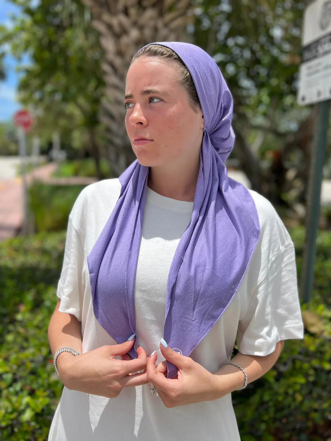 SCARF BAR DRI FIT SCARF W VELVET GRIP