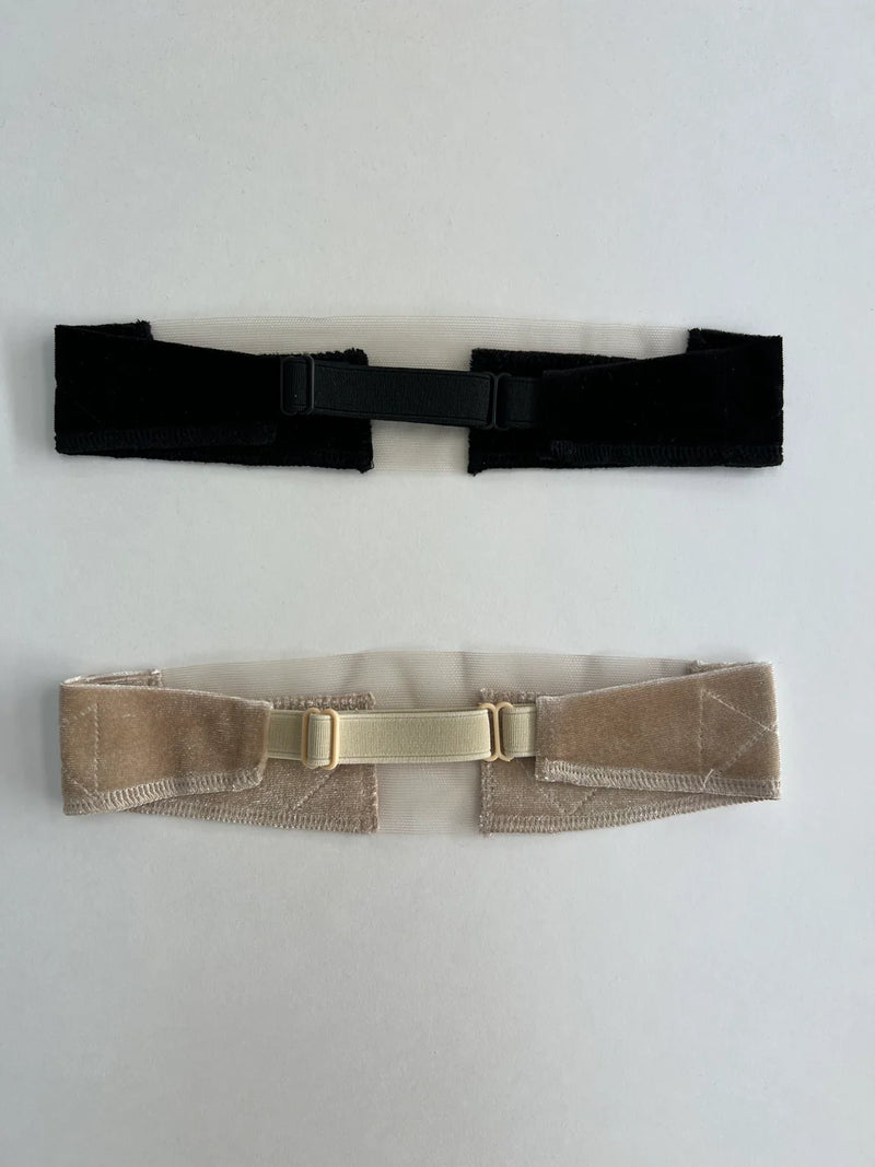 SCARF BAR ADJUSTABLE NON SLIP BAND W/ LACE