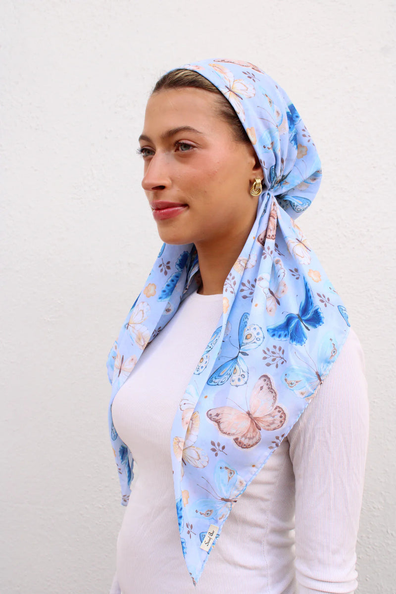 SCARF BAR CLASSIC PRETIED W/ VELVET GRIP