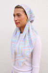 SCARF BAR CLASSIC PRETIED W/ VELVET GRIP