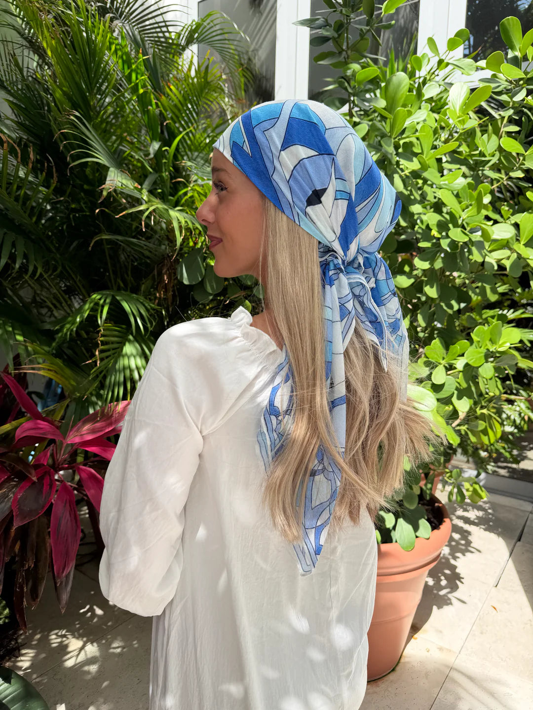 SCARF BAR SQUARE HEAD SCARF INSPIRED