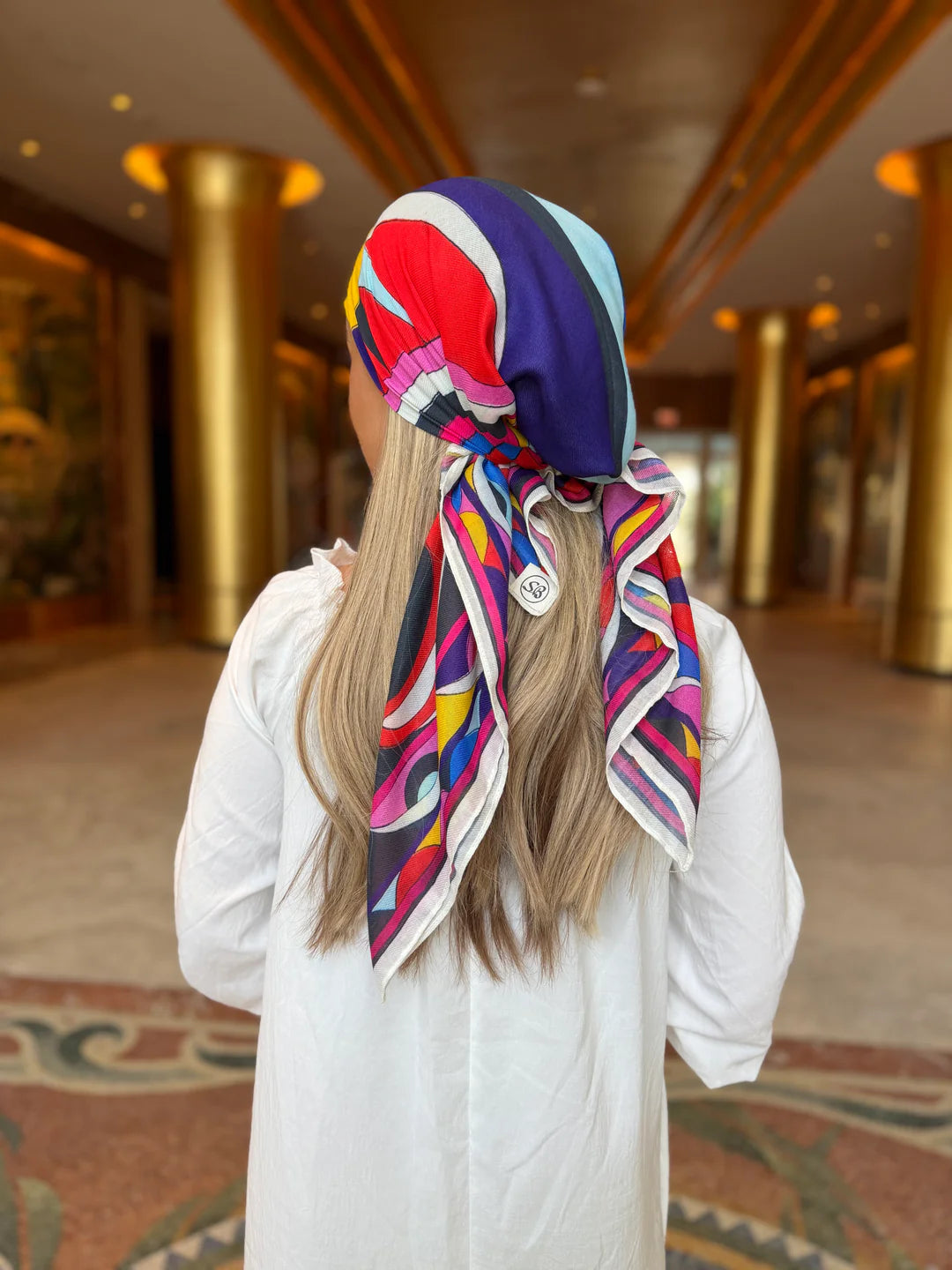 SCARF BAR SQUARE HEAD SCARF INSPIRED