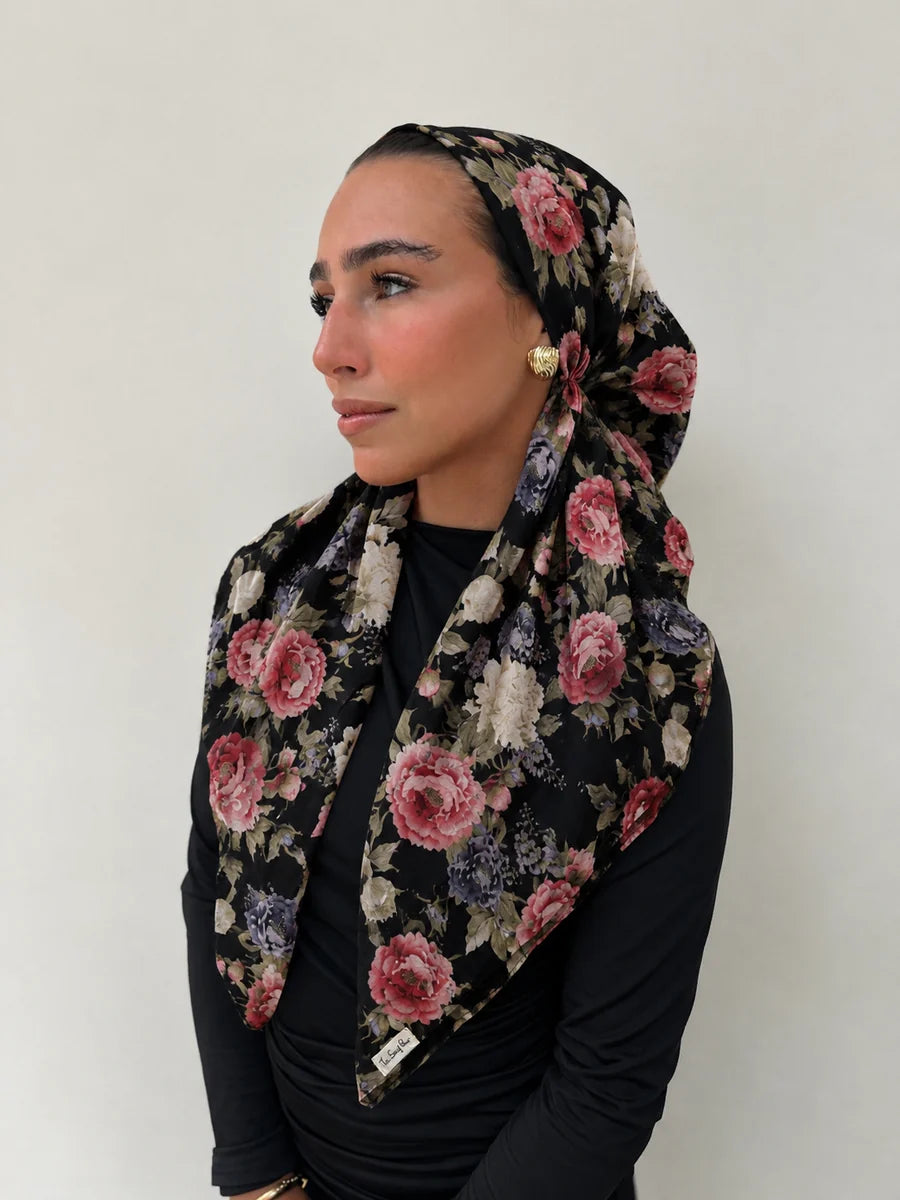 SCARF BAR CLASSIC PRETIED (VELVET GRIP)