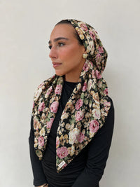 SCARF BAR CLASSIC PRETIED (VELVET GRIP)