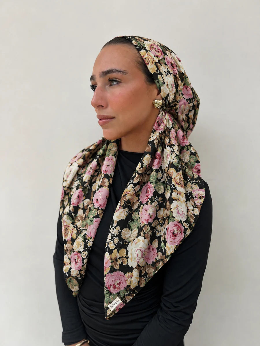SCARF BAR CLASSIC PRETIED (VELVET GRIP)