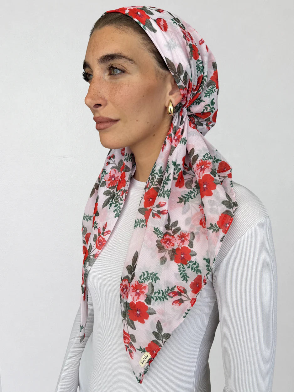 SCARF BAR CLASSIC PRETIED W/ VELVET GRIP