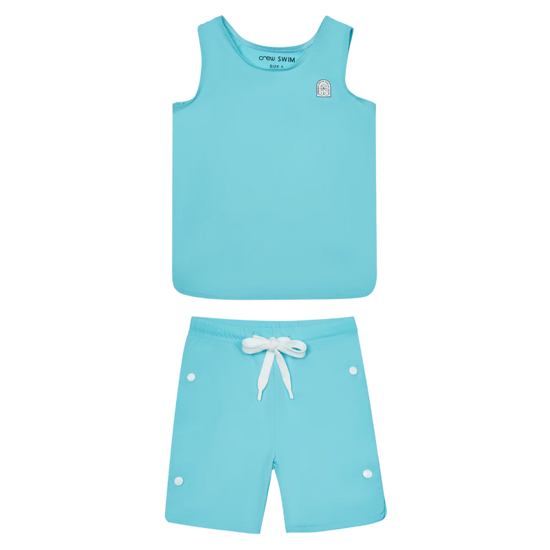 SG2930 CREW  SOCIAL CLUB BOYS SWIM SET