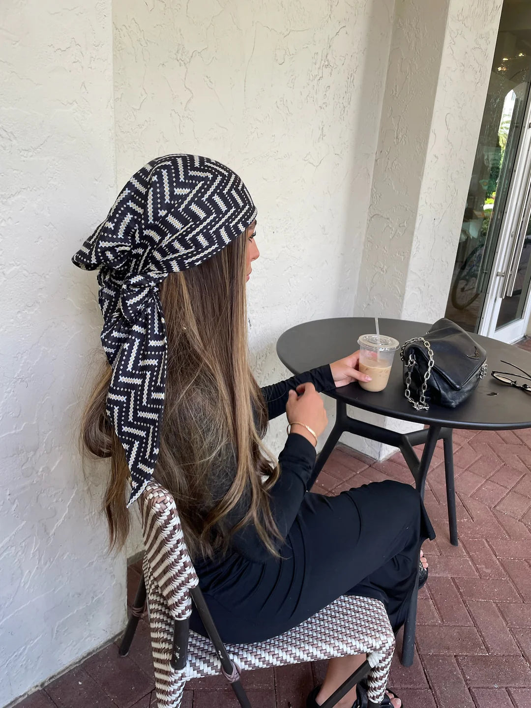 SCARF BAR SQUARE HEAD SCARF (90X90)