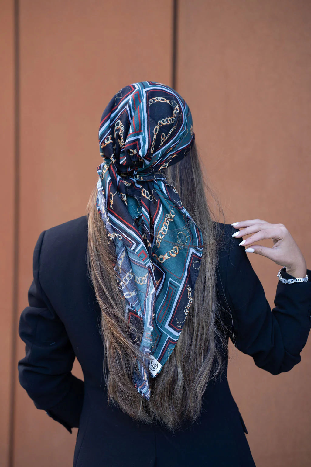 SCARF BAR SQUARE HEAD SCARF (90X90)