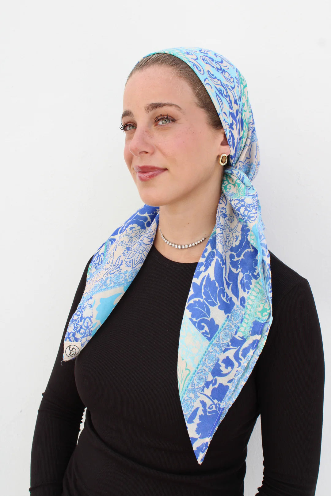 SCARF BAR SQUARE HEAD SCARF (90X90)