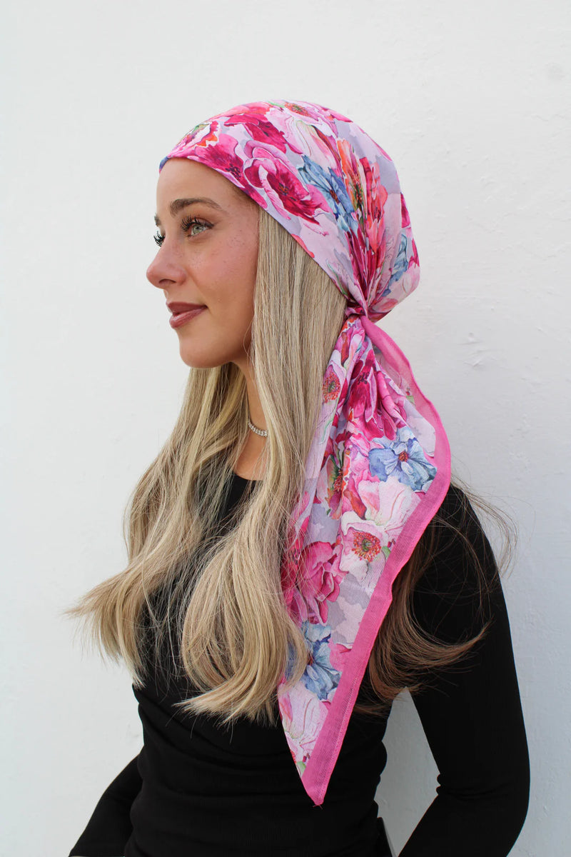SCARF BAR SQUARE HEAD SCARF (90X90)