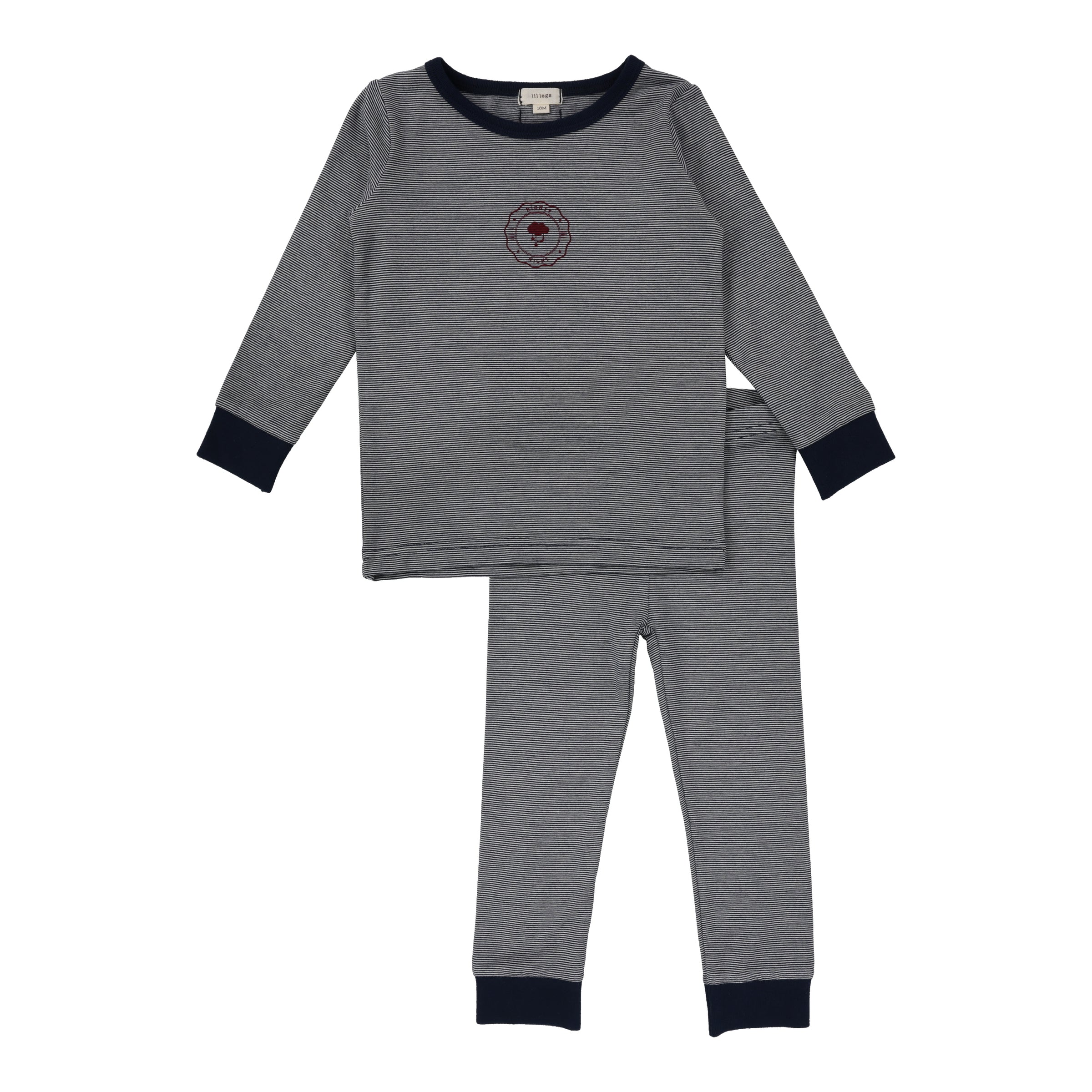 LIL LEGS STRIPE LOUNGE SET