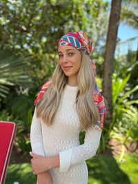 SCARF BAR CLASSIC PRETIED W/ VELVET GRIP PUCCI INSPIRED